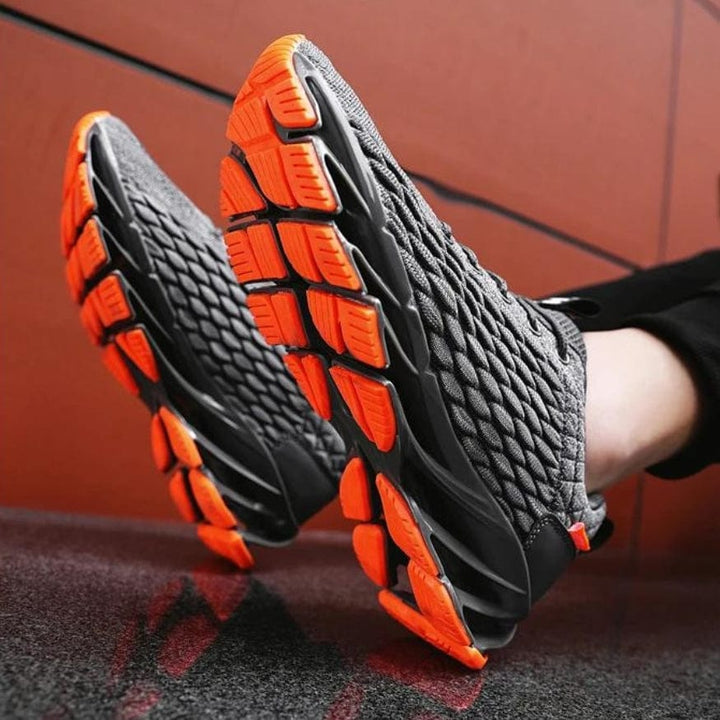 Herren Laufschuhe mit atmungsaktivem Mesh-Obermaterial-Luzern Mode