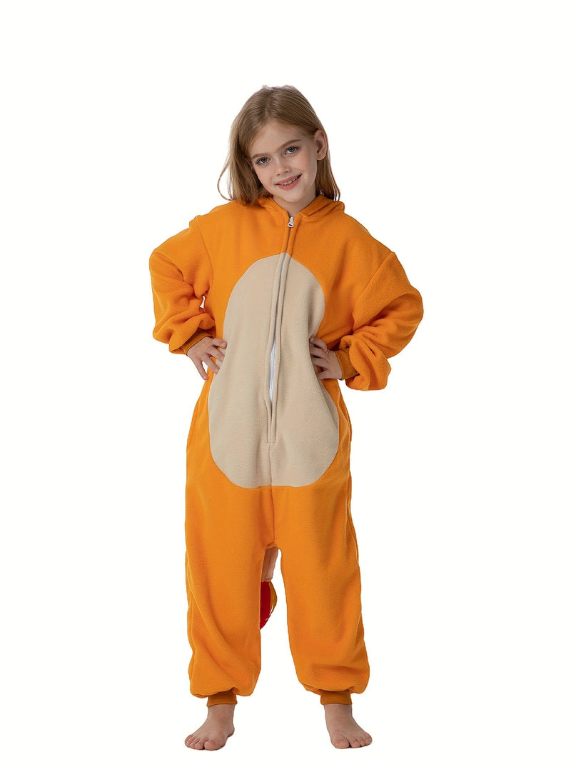 Winter-Drachenkostüm Kind – Frosty Flamzy