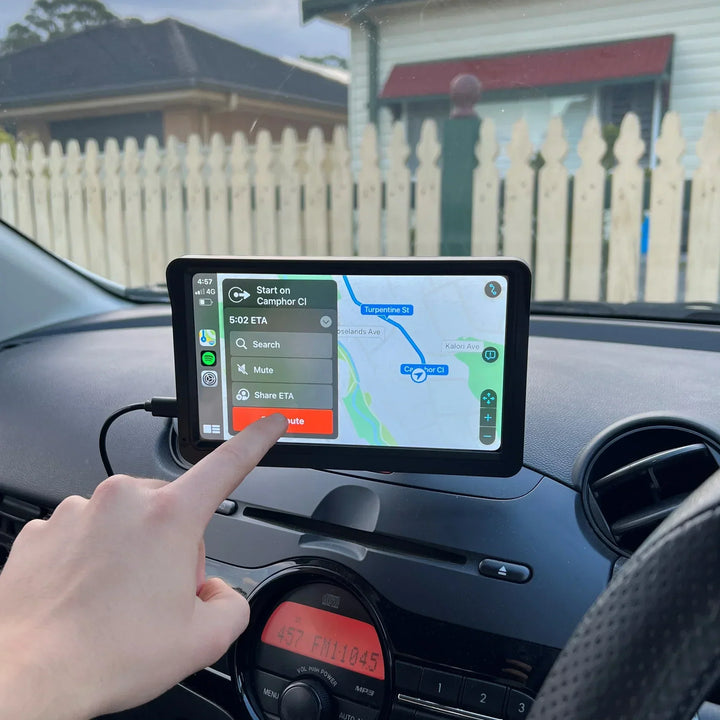 DrivePlay Pro 2+ – CarPlay & Android Auto Bildschirm – VisionX