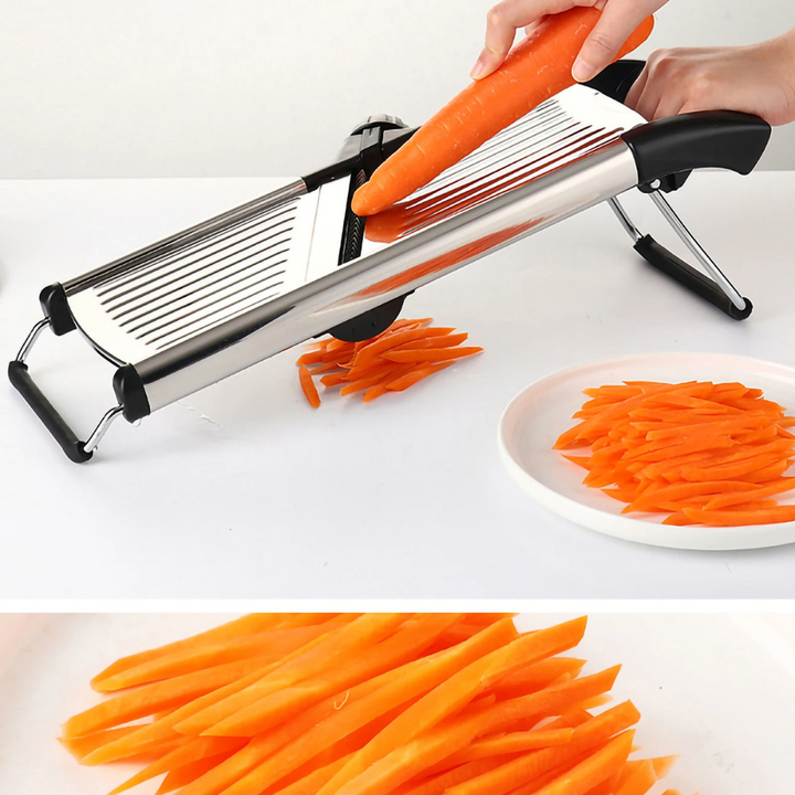 Mandoline | Edelstahl Vielseitig Langlebig Verstellbar Sicher-Luzern Mode