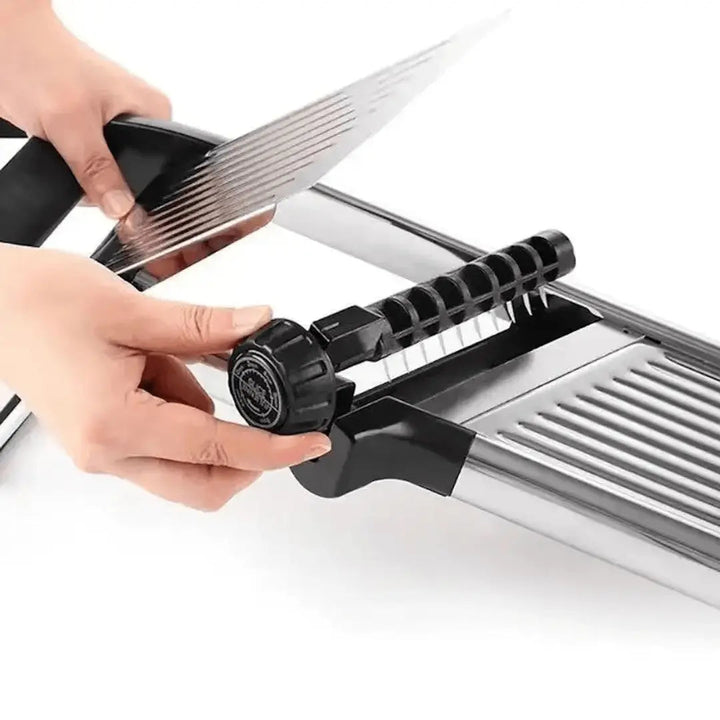 Mandoline | Edelstahl Vielseitig Langlebig Verstellbar Sicher-Luzern Mode