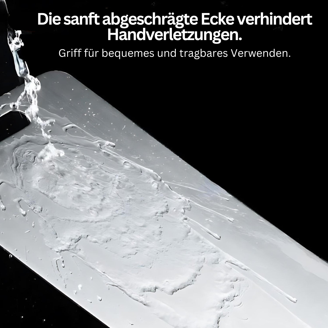 Edelstahl-Schneidebrett | Langlebig Modern Hygienisch Stilvoll Antibakteriell-Luzern Mode