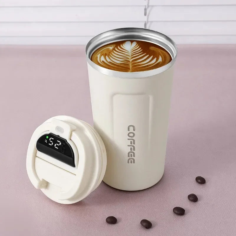 Thermosbecher | Temperaturanzeige Langlebig Vielseitig Isolierend-Luzern Mode