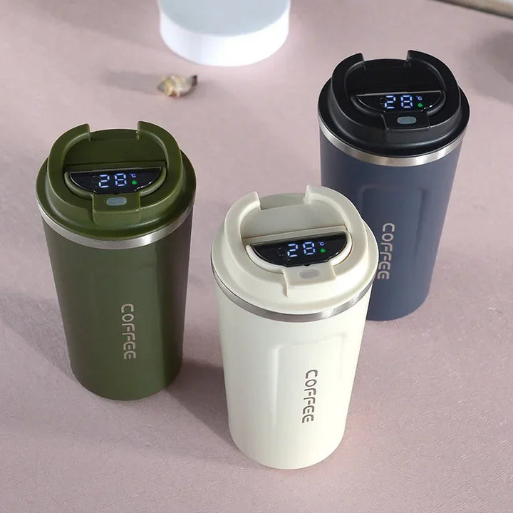 Thermosbecher | Temperaturanzeige Langlebig Vielseitig Isolierend-Luzern Mode