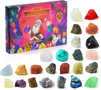 Kinder Adventskalender | Edelsteine Lehrreich Einzigartig Countdown Weihnachten-Stil3-Luzern Mode