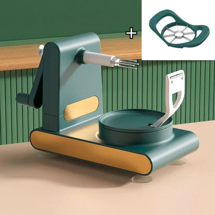 Schälgerät | Küche Vielseitig Schnell Einfach Ergonomisch Kompakt-Dunkelgrün-Mit Teiler-Luzern Mode