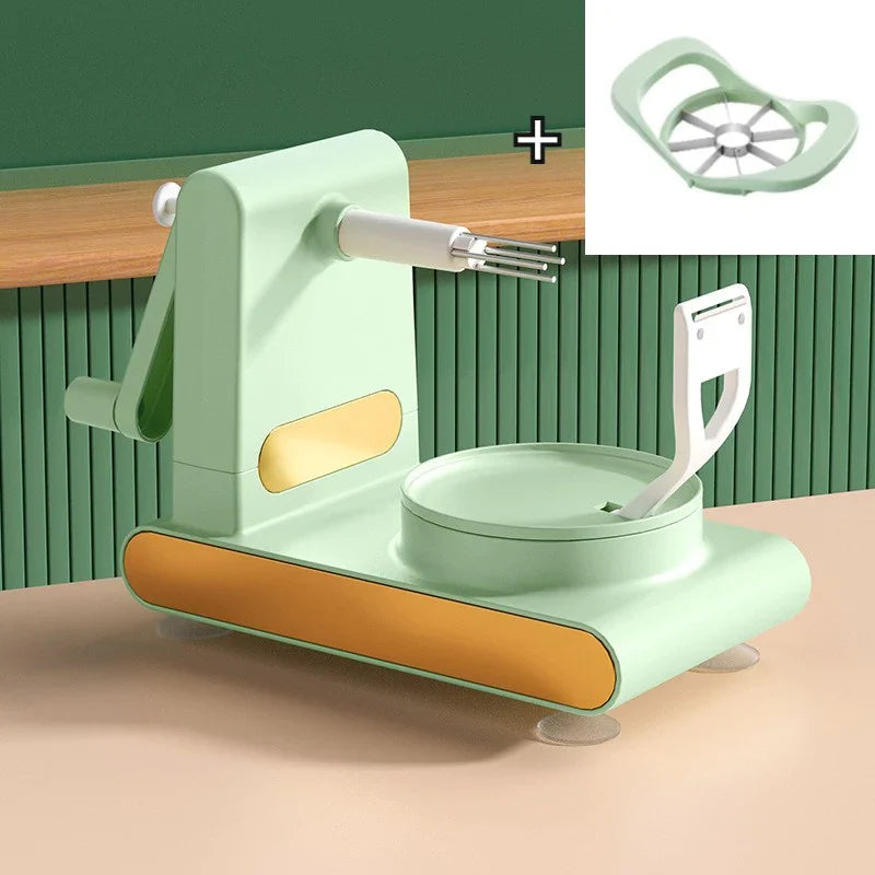 Schälgerät | Küche Vielseitig Schnell Einfach Ergonomisch Kompakt-Hellgrün-Mit Teiler-Luzern Mode