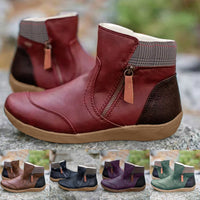 Damen Stiefeletten mit Reißverschluss und Komfortsohle-Luzern Mode