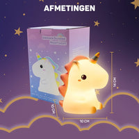 Einhorn Nachtlicht | Aufladbar Langlebig Niedlich Kinder Bunt-Luzern Mode