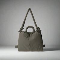 Damen Handtasche | Schultergurt | Pufferdesign | Geräumig | Fächer | Reißverschluss-Luzern Mode