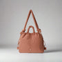 Damen Handtasche | Schultergurt | Pufferdesign | Geräumig | Fächer | Reißverschluss-Rosa-Luzern Mode