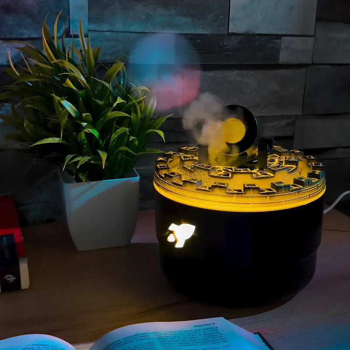 Luftbefeuchter in Kanonform | USB-Stromversorgung | Aromatherapie-Luzern Mode