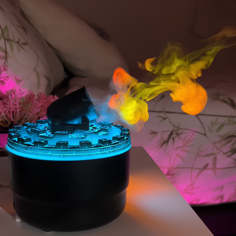 Luftbefeuchter in Kanonform | USB-Stromversorgung | Aromatherapie-Luzern Mode
