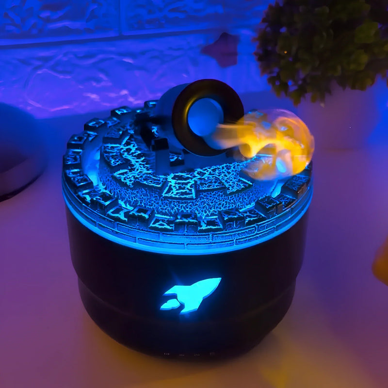 Luftbefeuchter in Kanonform | USB-Stromversorgung | Aromatherapie-Luzern Mode