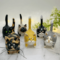 Weihnachtsornament | Katze Einzigartig Handgemacht Fröhlich Katzenliebhaber-Luzern Mode