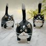 Weihnachtsornament | Katze Einzigartig Handgemacht Fröhlich Katzenliebhaber-Tuxedo-Luzern Mode