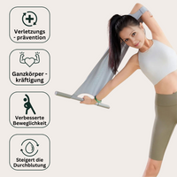 Trainingsband | Elastisch | Mit Griffen | E-Book | Fitness | Kompakt | Vielseitig-Luzern Mode