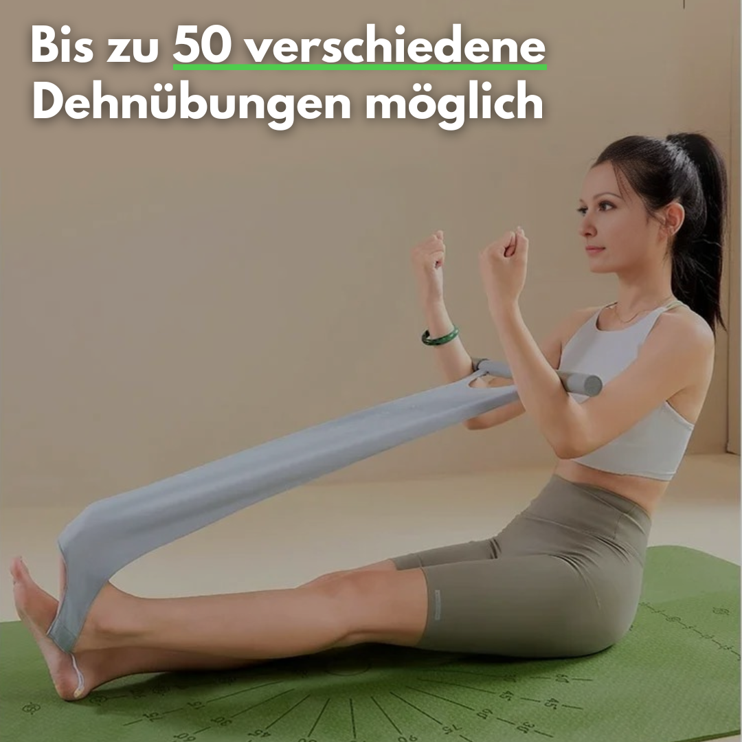 Trainingsband | Elastisch | Mit Griffen | E-Book | Fitness | Kompakt | Vielseitig-Luzern Mode