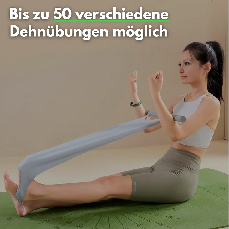Trainingsband | Elastisch | Mit Griffen | E-Book | Fitness | Kompakt | Vielseitig-Luzern Mode