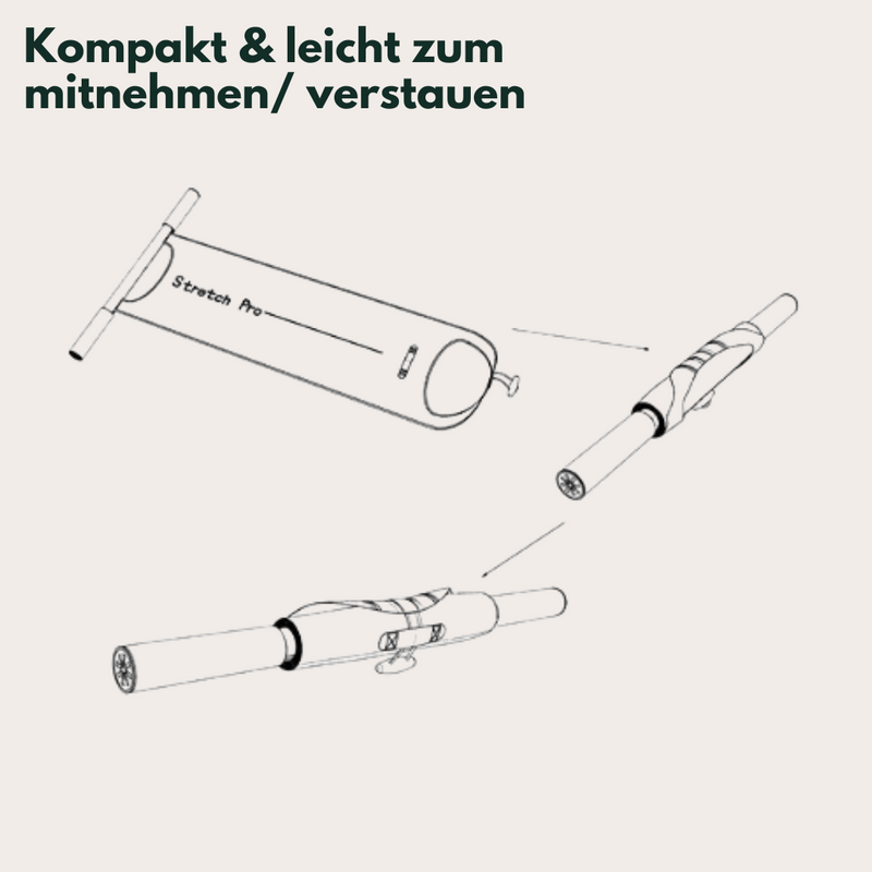 Trainingsband | Elastisch | Mit Griffen | E-Book | Fitness | Kompakt | Vielseitig-Luzern Mode
