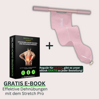 Trainingsband | Elastisch | Mit Griffen | E-Book | Fitness | Kompakt | Vielseitig-Rosa-Luzern Mode