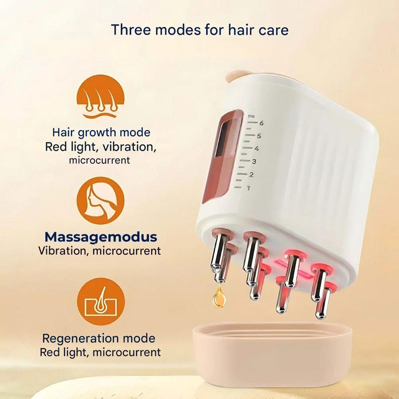 Elektrische Kopfhaut-Massager | Multifunktional | Kompakt | USB-Luzern Mode