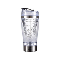 Elektrischer Protein-Shaker | 450ML | Aufladbar | Edelstahl | BPA-frei-Luzern Mode