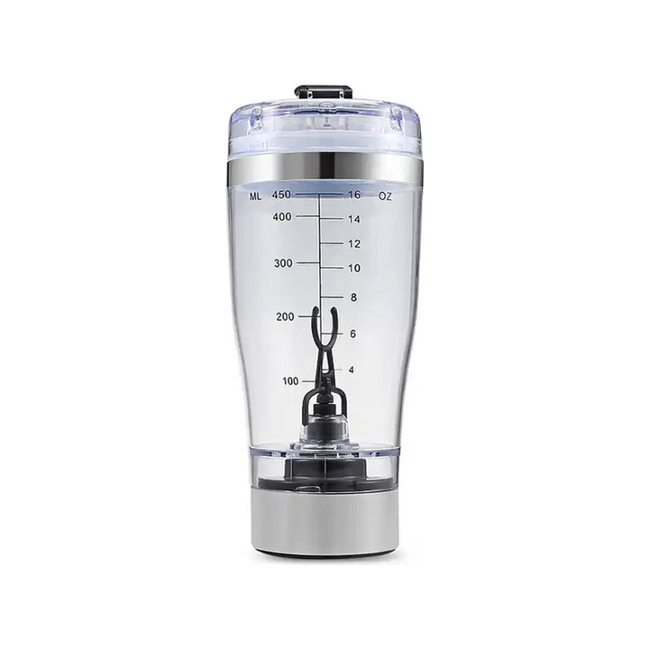 Elektrischer Protein-Shaker | 450ML | Aufladbar | Edelstahl | BPA-frei-Luzern Mode