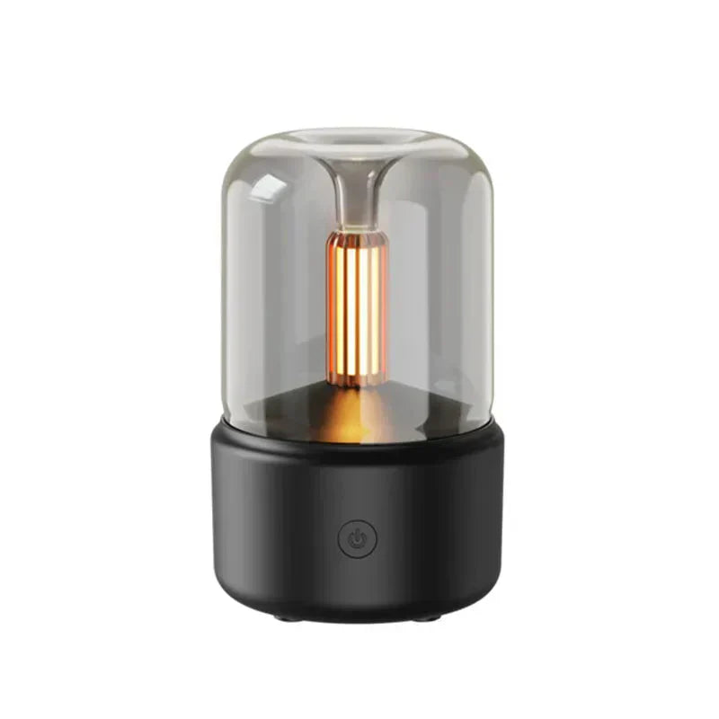 Aroma-Diffuser | Stilvoll Vielseitig Luftbefeuchter Elektrisch Atmosphäre-Schwarz-Luzern Mode