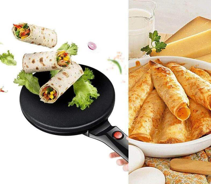 Elektrischer Crêpe-Maker | Praktisch | Einfach | Schnell | Langlebig | Kompakt-Luzern Mode