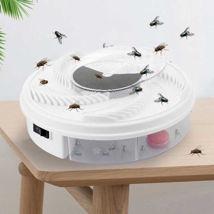 Fliegenfänger | Drehmechanismus | Giftfrei | Elektrisch | Kompakt | Leise-Luzern Mode