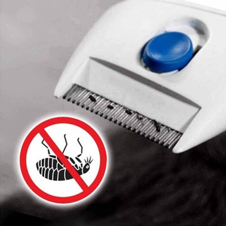 Flohkamm | Elektrisch Vielseitig Schmerzlos Stressfrei Langlebig-Luzern Mode