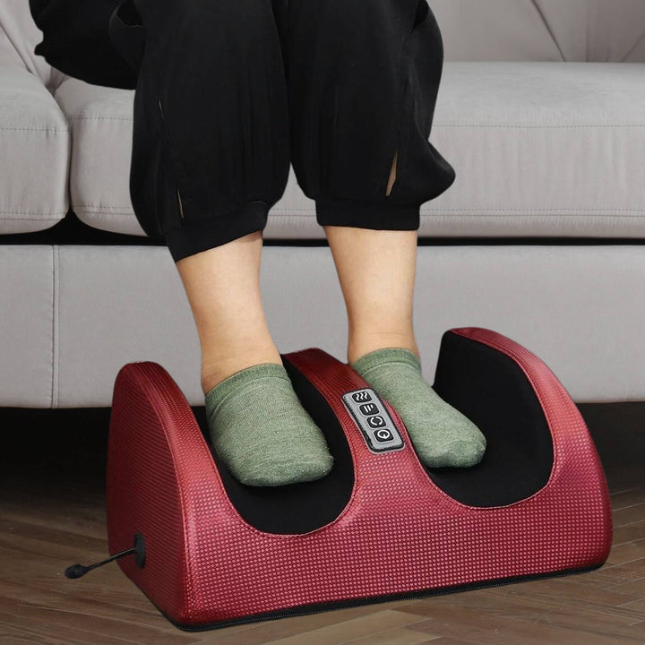Fußmassager | Heizend Komfortabel Elektrisch Leder Einstellbar-Luzern Mode
