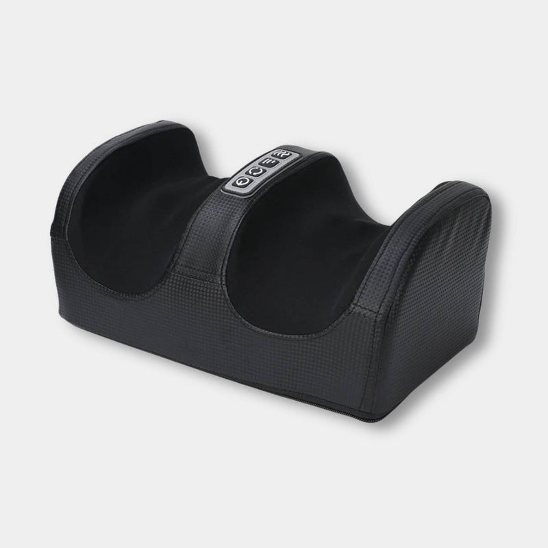 Fußmassager | Heizend Komfortabel Elektrisch Leder Einstellbar-Schwarz-Luzern Mode