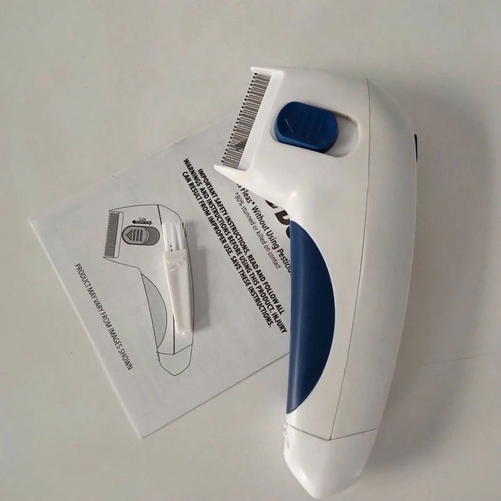 Elektrische Vlooienkam | Praktisch Veelzijdig LED Ergonomisch Duurzaam-Luzern Mode