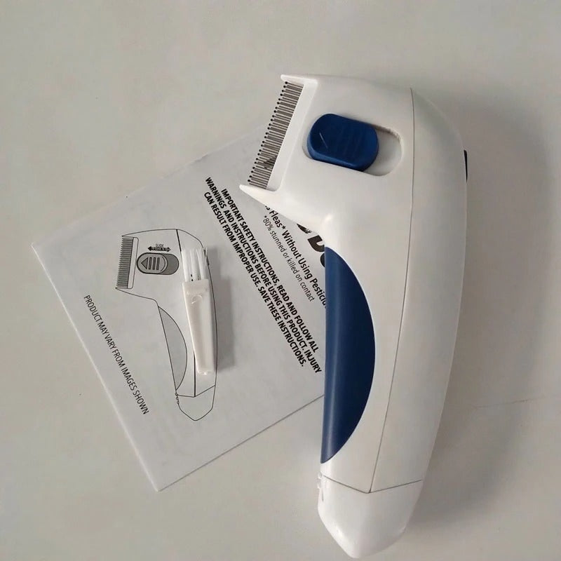 Elektrische Vlooienkam | Praktisch Veelzijdig LED Ergonomisch Duurzaam-Luzern Mode