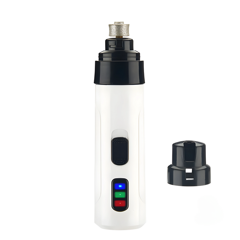 Haustier Nagelfeile | Drahtlos | Leise | Effizient | Elektrisch | USB-Luzern Mode