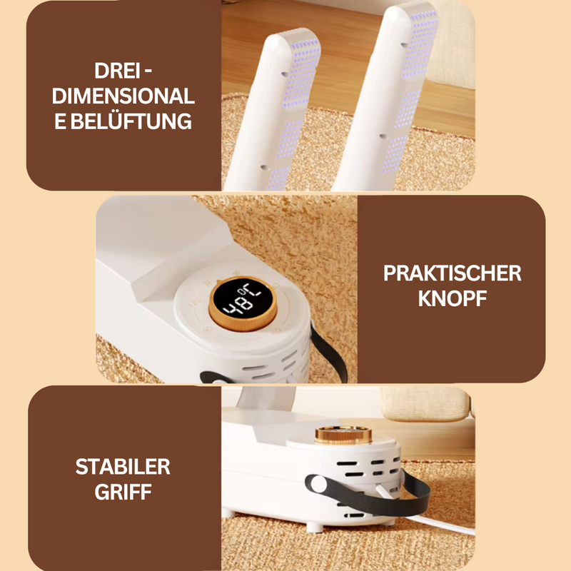 Elektrischer Schuhtrockner | Hygienisch Kompakt Tragbar Vielseitig-Luzern Mode