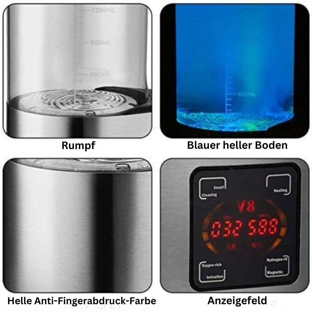 Wasserreiniger | Wasserstoff Ionisator Sauber Rein Vielseitig Langlebig-Luzern Mode