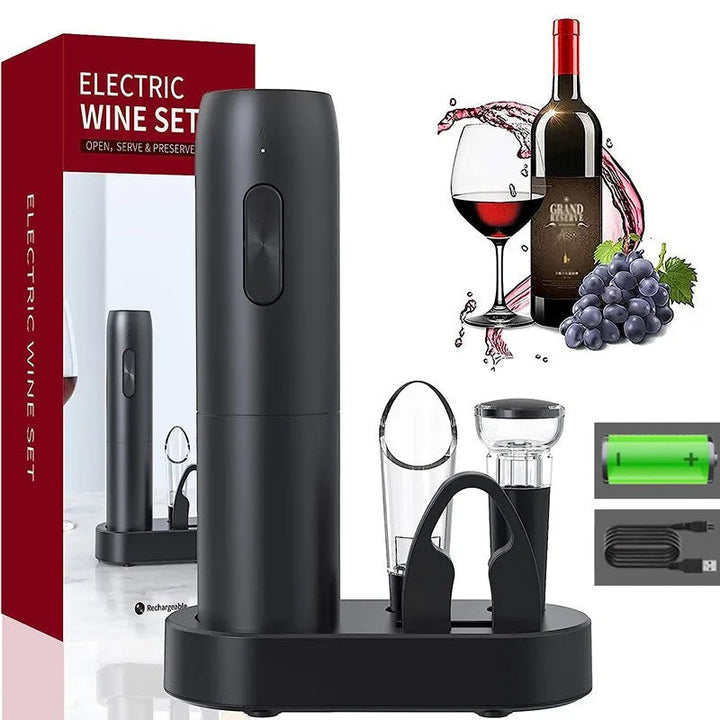 Elektrischer Flaschenöffner | Wein | Innovativ | Schnell | Praktisch | Wiederaufladbar-Luzern Mode