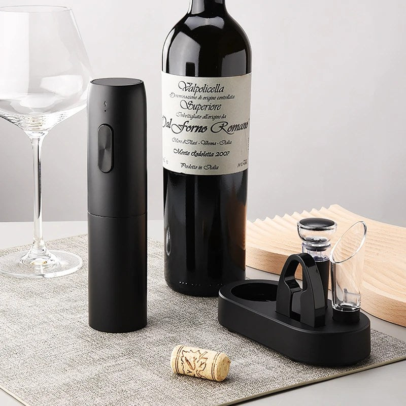 Elektrischer Flaschenöffner | Wein | Innovativ | Schnell | Praktisch | Wiederaufladbar-Luzern Mode