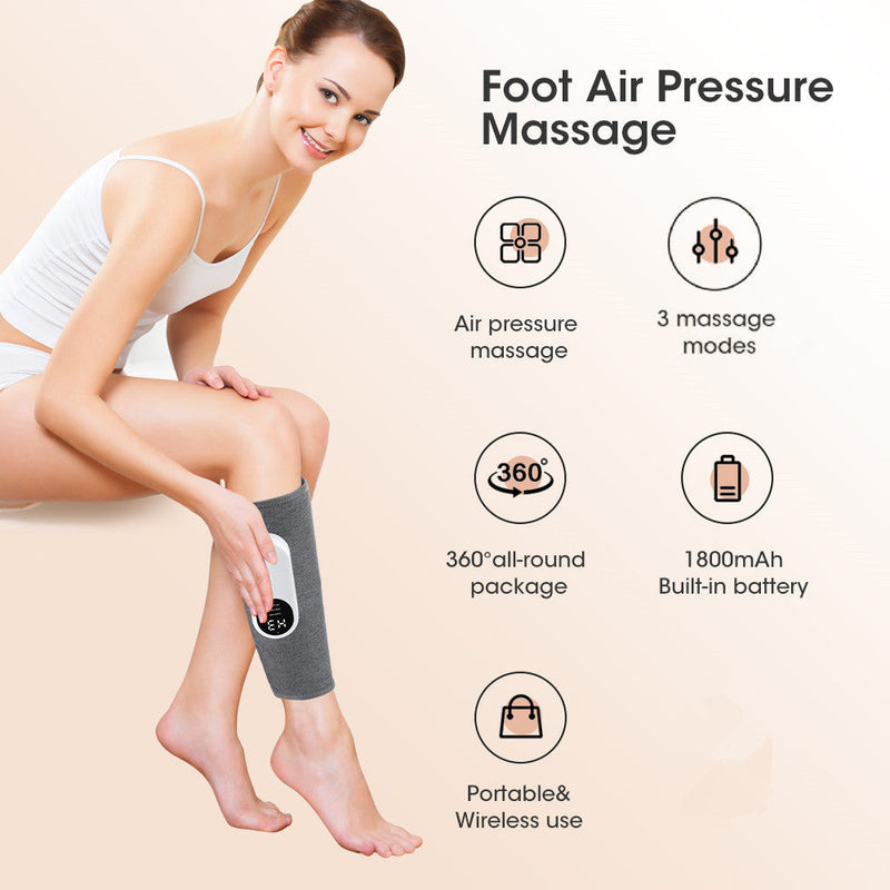 Beinmassagegerät | Luftkompression Elektrisch Einstellbar Komfort-Luzern Mode