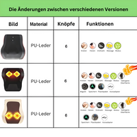 Massagekissen | Elektrisch Shiatsu Komfortabel Atmungsaktiv Langlebig-Luzern Mode