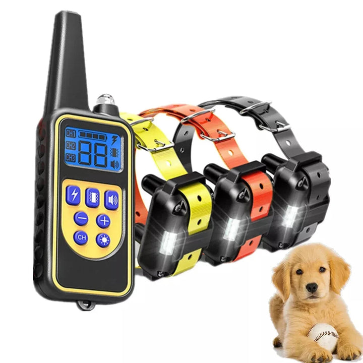 Hundehalsband | Training | Elektrisch | Tierfreundlich | Wasserdicht-3-Luzern Mode