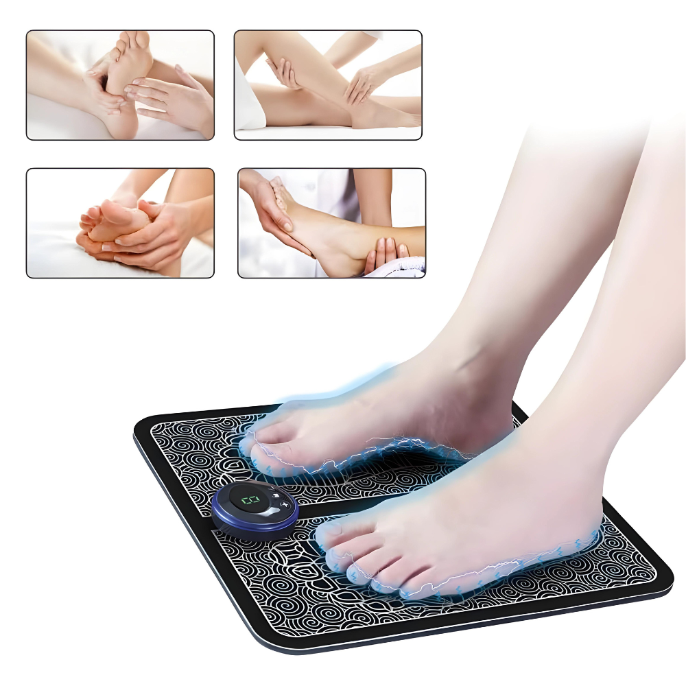 Fußmassage Pad | EMS Bequem Beruhigend Entspannend Stimulierend-Luzern Mode