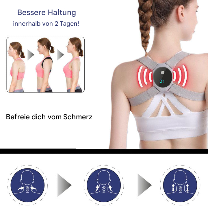 Haltungsbandage | EMS Verstellbar Korrigierend Komfortabel Atmungsaktiv-Luzern Mode