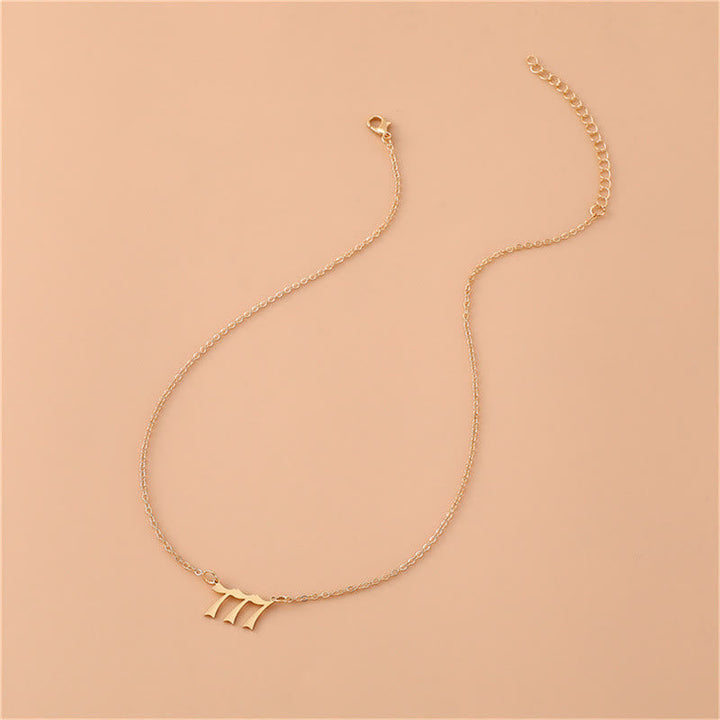 Halskette für Damen | Engelszahlen | Gold | Silber | Elegant-Luzern Mode