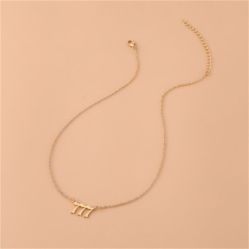 Halskette für Damen | Engelszahlen | Gold | Silber | Elegant-Luzern Mode