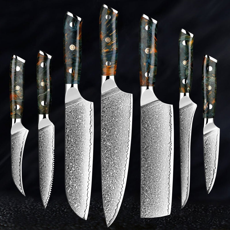 Japanisches Damastmesser Set – KairoBlade