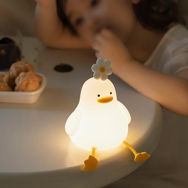 Kinder-Nachtlicht | Ente Niedlich Langlebig Wiederaufladbar Beruhigend-Luzern Mode